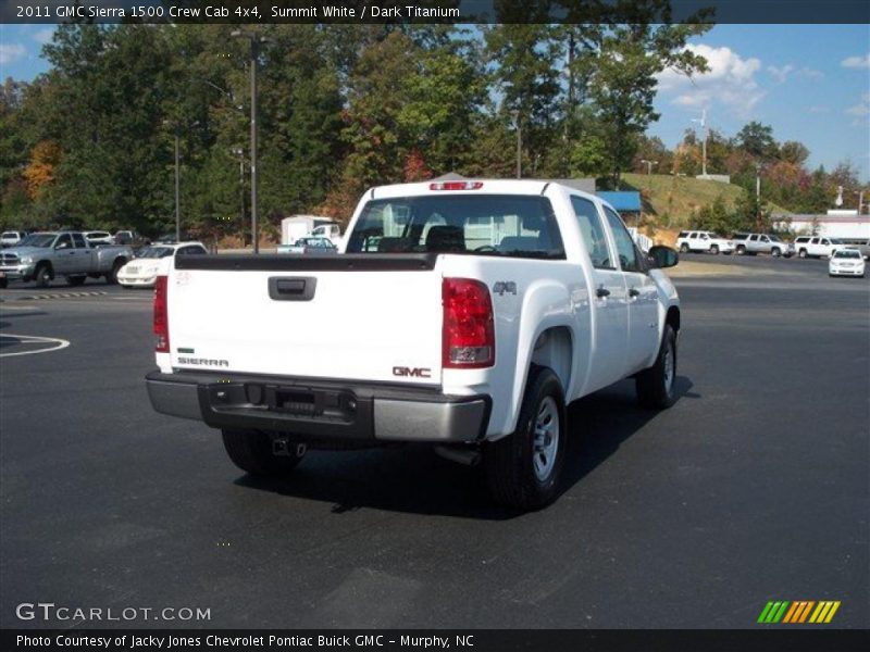 Summit White / Dark Titanium 2011 GMC Sierra 1500 Crew Cab 4x4