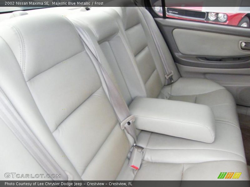 Majestic Blue Metallic / Frost 2002 Nissan Maxima SE