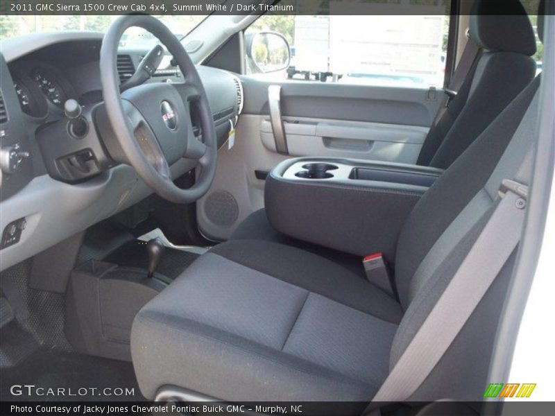  2011 Sierra 1500 Crew Cab 4x4 Dark Titanium Interior