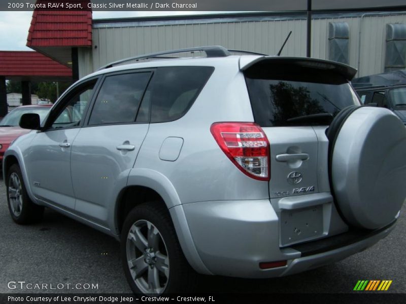 Classic Silver Metallic / Dark Charcoal 2009 Toyota RAV4 Sport