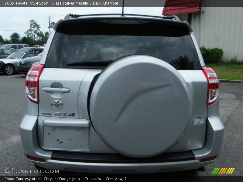 Classic Silver Metallic / Dark Charcoal 2009 Toyota RAV4 Sport