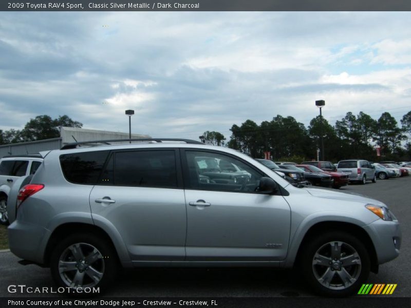 Classic Silver Metallic / Dark Charcoal 2009 Toyota RAV4 Sport