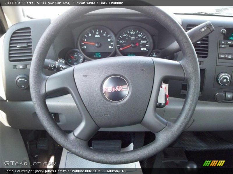  2011 Sierra 1500 Crew Cab 4x4 Steering Wheel