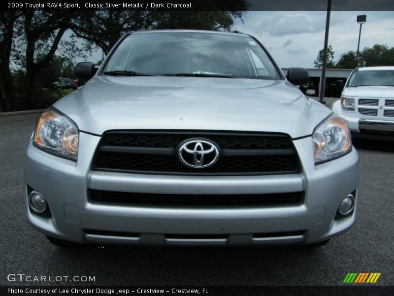 Classic Silver Metallic / Dark Charcoal 2009 Toyota RAV4 Sport