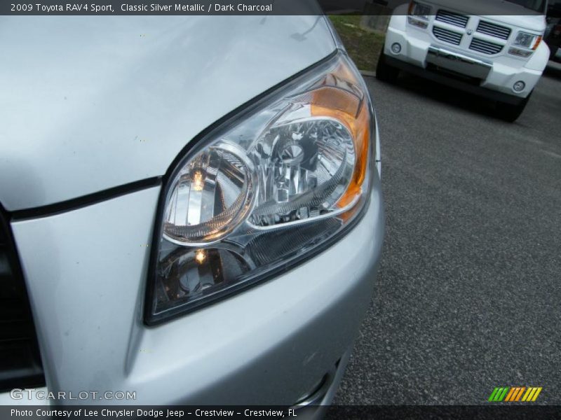 Classic Silver Metallic / Dark Charcoal 2009 Toyota RAV4 Sport