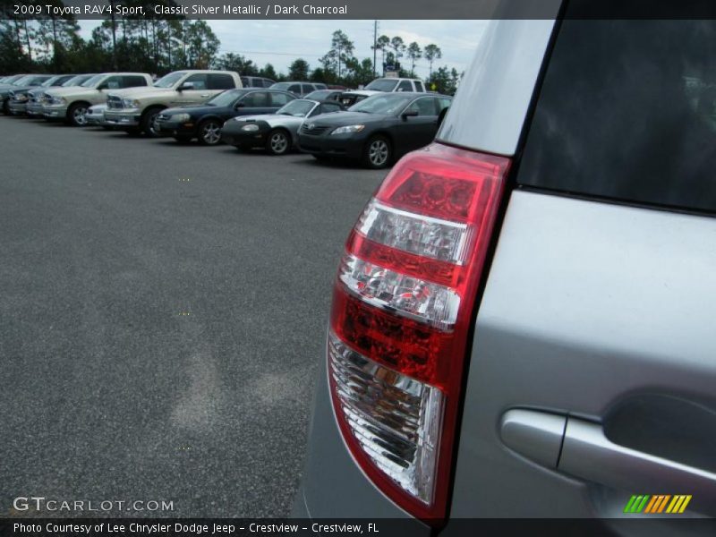 Classic Silver Metallic / Dark Charcoal 2009 Toyota RAV4 Sport
