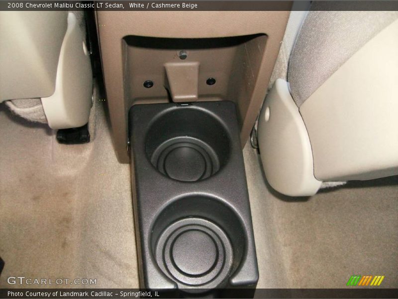 White / Cashmere Beige 2008 Chevrolet Malibu Classic LT Sedan