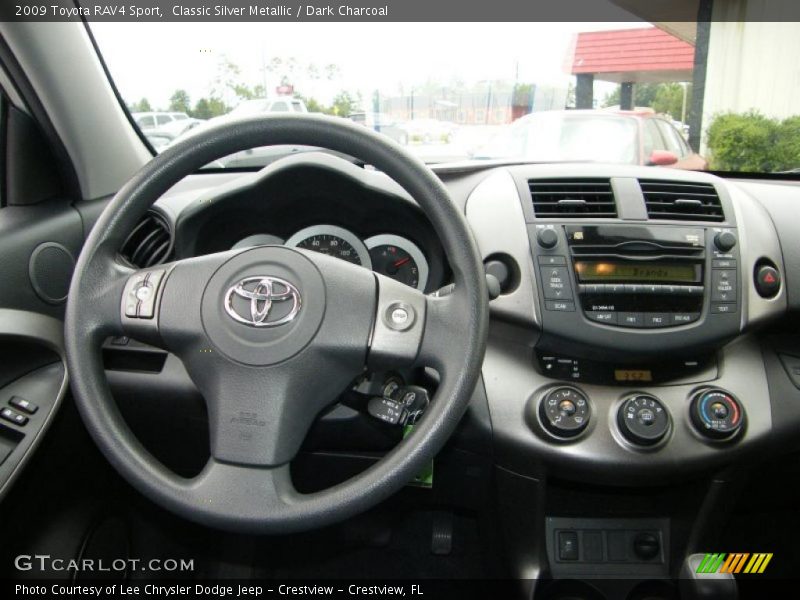 Dashboard of 2009 RAV4 Sport