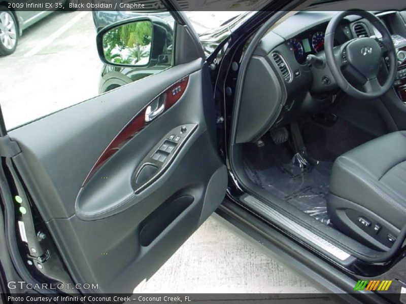  2009 EX 35 Graphite Interior