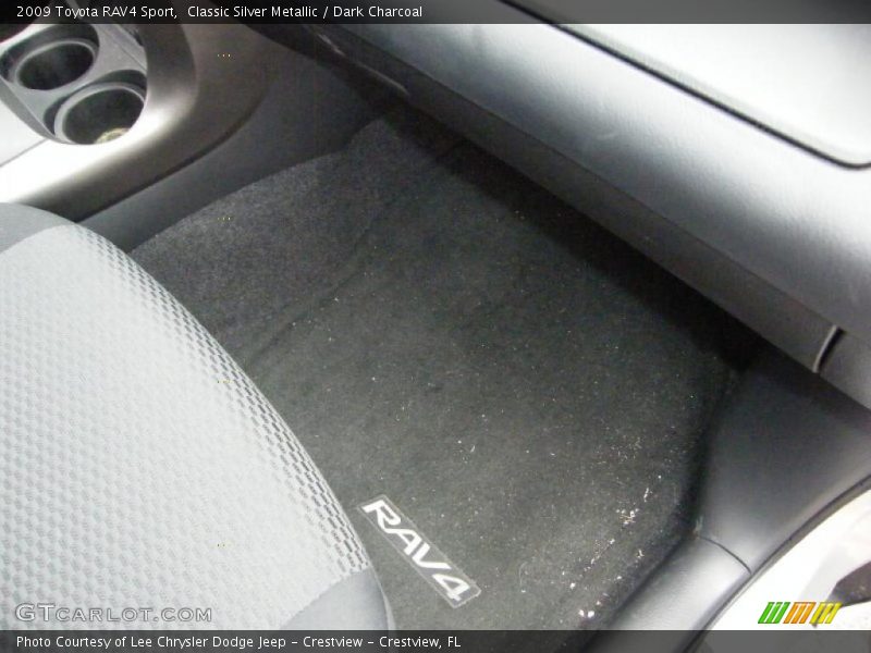 Classic Silver Metallic / Dark Charcoal 2009 Toyota RAV4 Sport