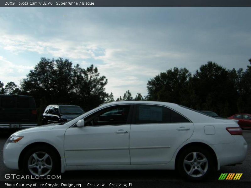 Super White / Bisque 2009 Toyota Camry LE V6