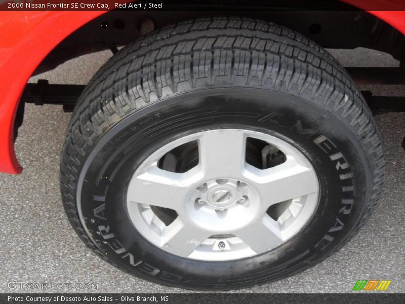 Red Alert / Steel 2006 Nissan Frontier SE Crew Cab