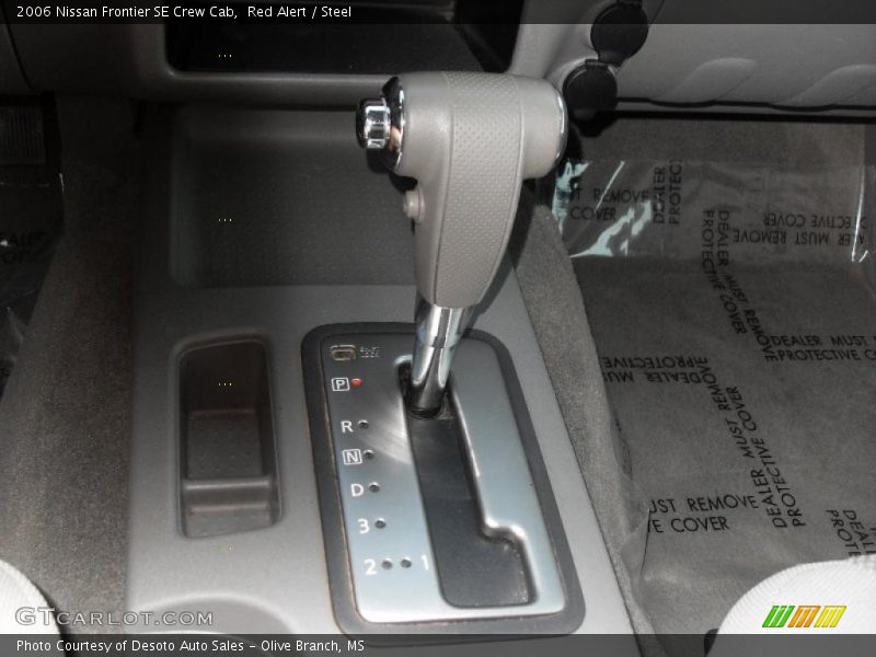 Red Alert / Steel 2006 Nissan Frontier SE Crew Cab