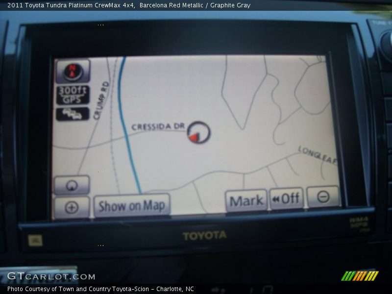 Navigation of 2011 Tundra Platinum CrewMax 4x4