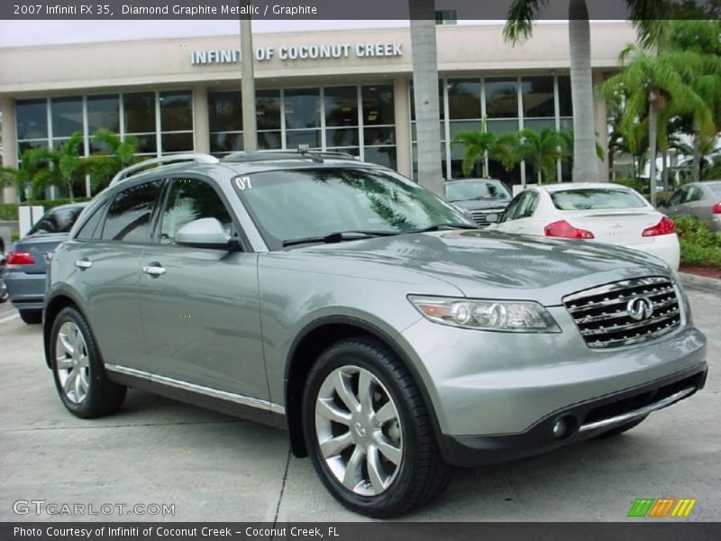 Diamond Graphite Metallic / Graphite 2007 Infiniti FX 35