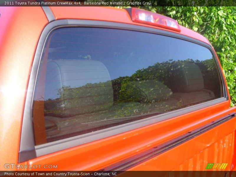 Barcelona Red Metallic / Graphite Gray 2011 Toyota Tundra Platinum CrewMax 4x4