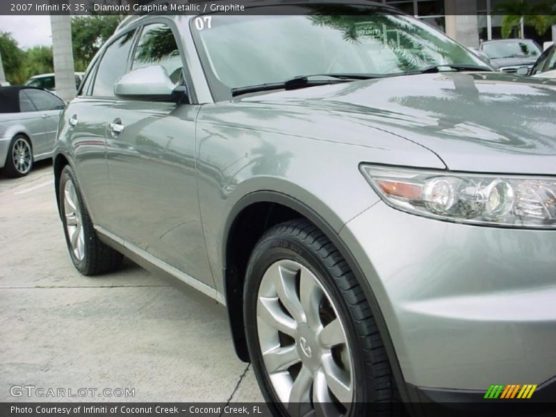 Diamond Graphite Metallic / Graphite 2007 Infiniti FX 35