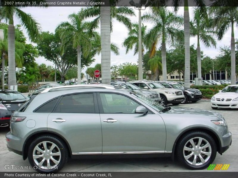 Diamond Graphite Metallic / Graphite 2007 Infiniti FX 35