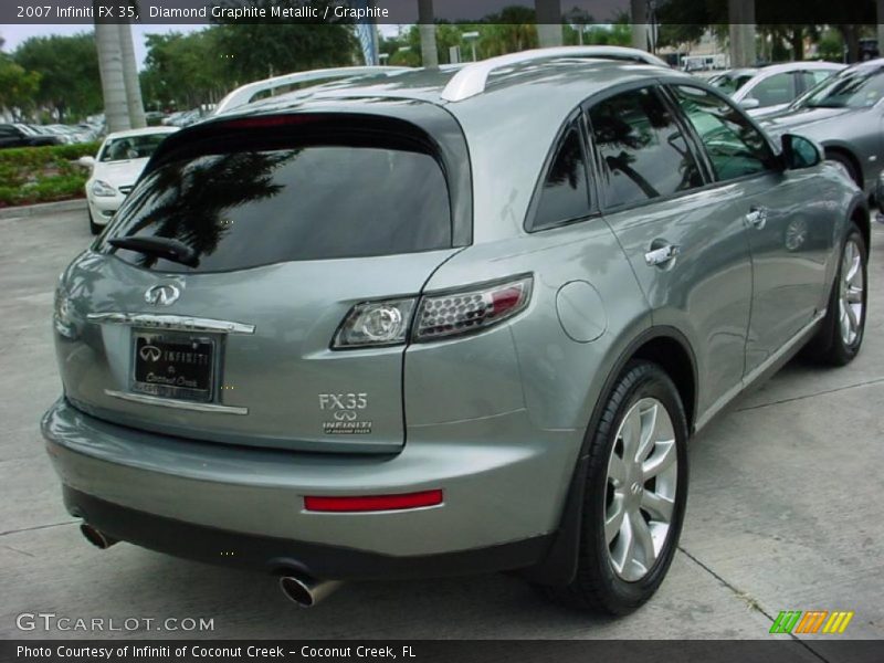 Diamond Graphite Metallic / Graphite 2007 Infiniti FX 35