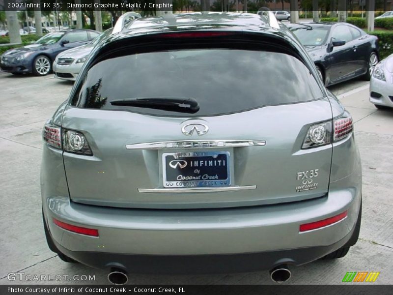Diamond Graphite Metallic / Graphite 2007 Infiniti FX 35