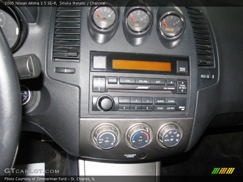 Smoke Metallic / Charcoal 2005 Nissan Altima 3.5 SE-R