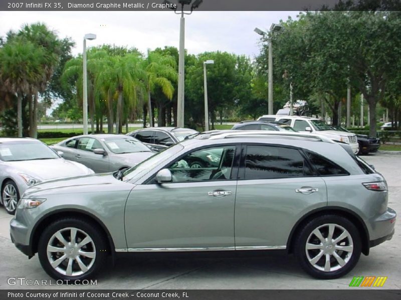 Diamond Graphite Metallic / Graphite 2007 Infiniti FX 35