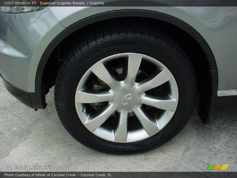 Diamond Graphite Metallic / Graphite 2007 Infiniti FX 35
