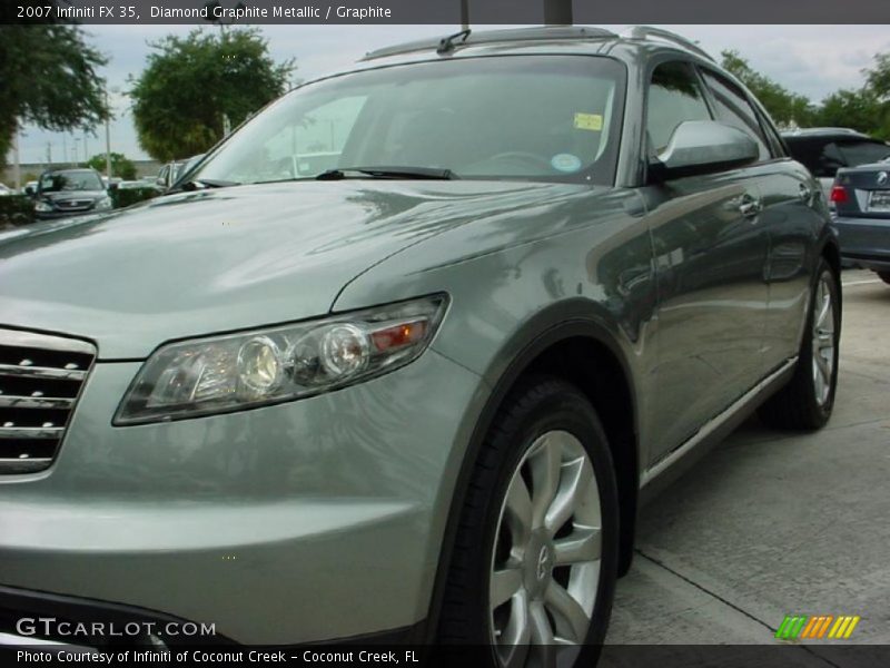 Diamond Graphite Metallic / Graphite 2007 Infiniti FX 35