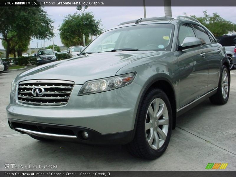 Diamond Graphite Metallic / Graphite 2007 Infiniti FX 35