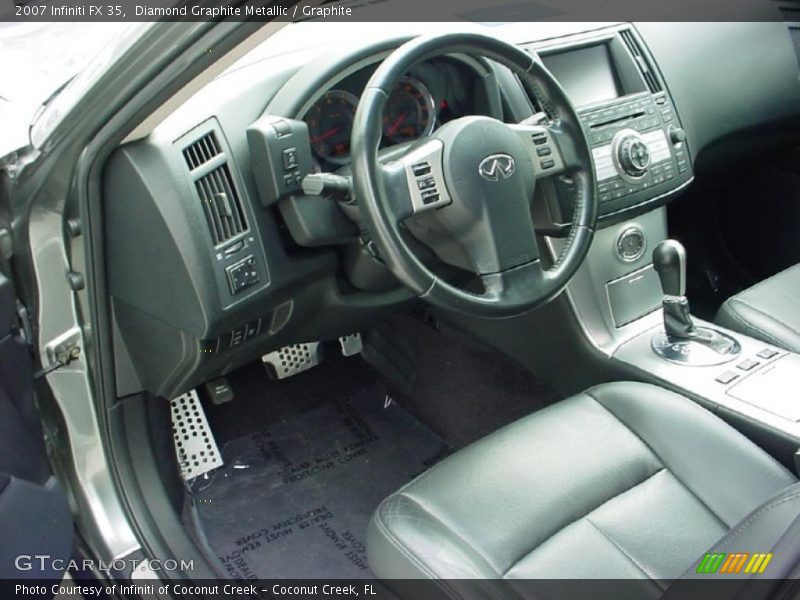 Diamond Graphite Metallic / Graphite 2007 Infiniti FX 35