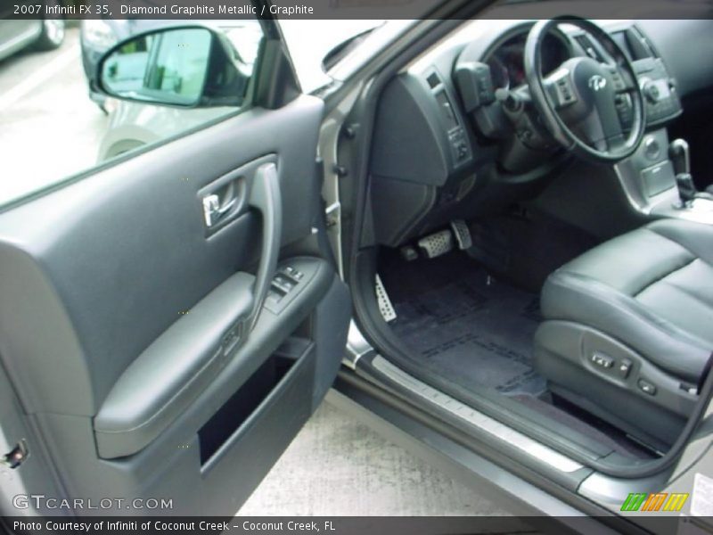 Diamond Graphite Metallic / Graphite 2007 Infiniti FX 35