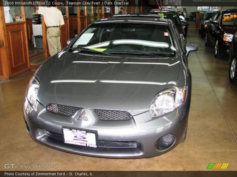 Titanium Gray Pearl / Dark Charcoal 2006 Mitsubishi Eclipse GS Coupe