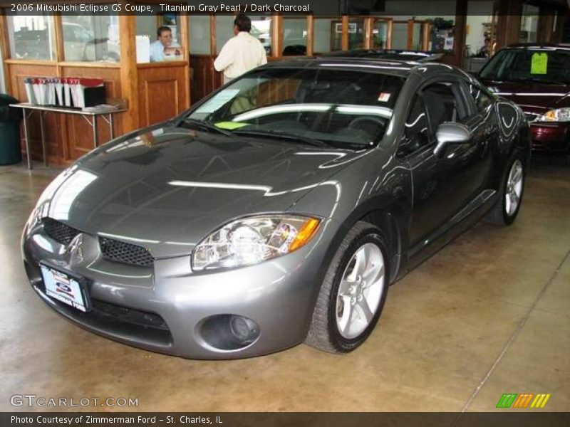 Titanium Gray Pearl / Dark Charcoal 2006 Mitsubishi Eclipse GS Coupe