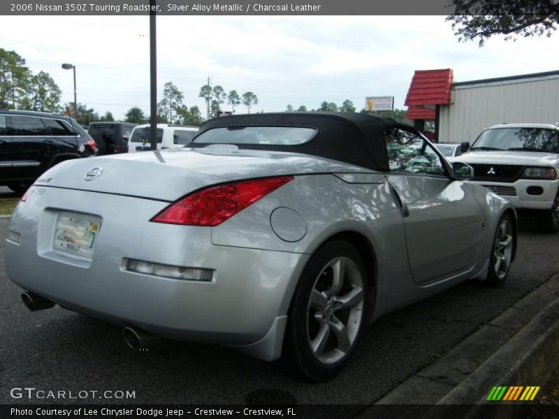 Silver Alloy Metallic / Charcoal Leather 2006 Nissan 350Z Touring Roadster