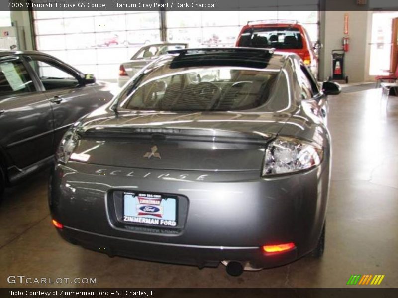 Titanium Gray Pearl / Dark Charcoal 2006 Mitsubishi Eclipse GS Coupe
