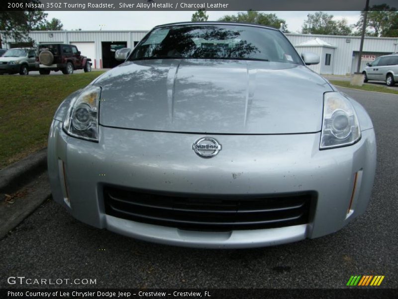 Silver Alloy Metallic / Charcoal Leather 2006 Nissan 350Z Touring Roadster