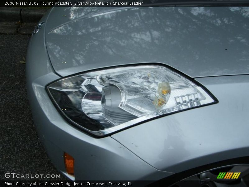 Silver Alloy Metallic / Charcoal Leather 2006 Nissan 350Z Touring Roadster