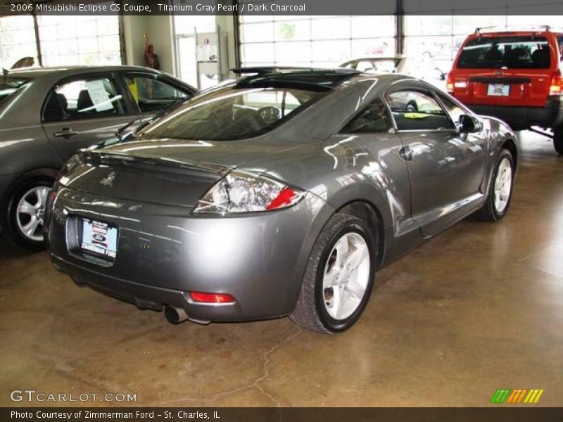 Titanium Gray Pearl / Dark Charcoal 2006 Mitsubishi Eclipse GS Coupe