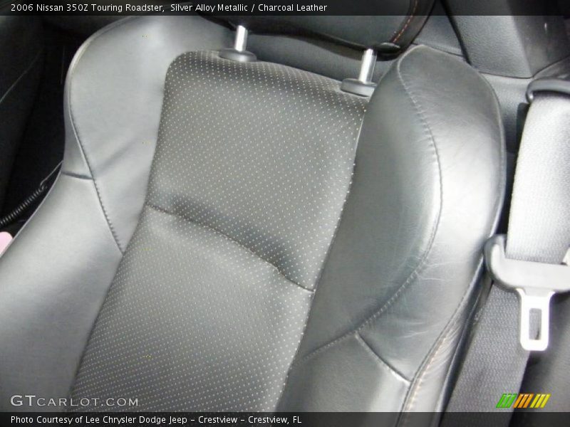 Silver Alloy Metallic / Charcoal Leather 2006 Nissan 350Z Touring Roadster