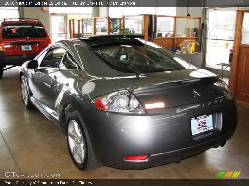 Titanium Gray Pearl / Dark Charcoal 2006 Mitsubishi Eclipse GS Coupe