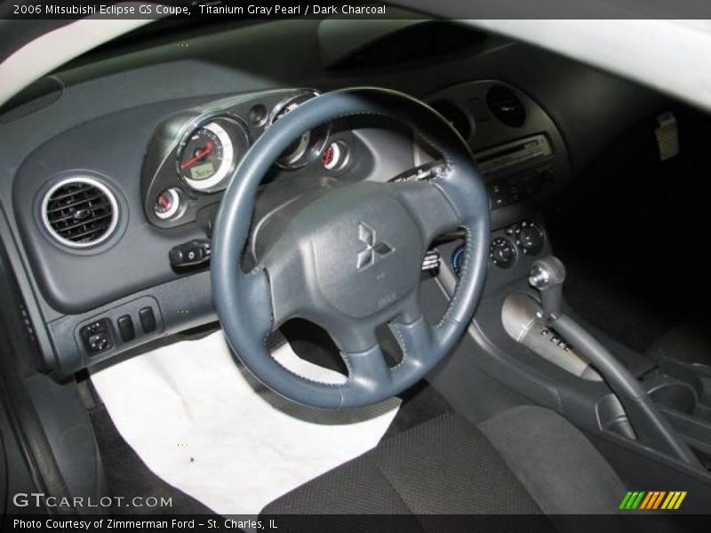Titanium Gray Pearl / Dark Charcoal 2006 Mitsubishi Eclipse GS Coupe