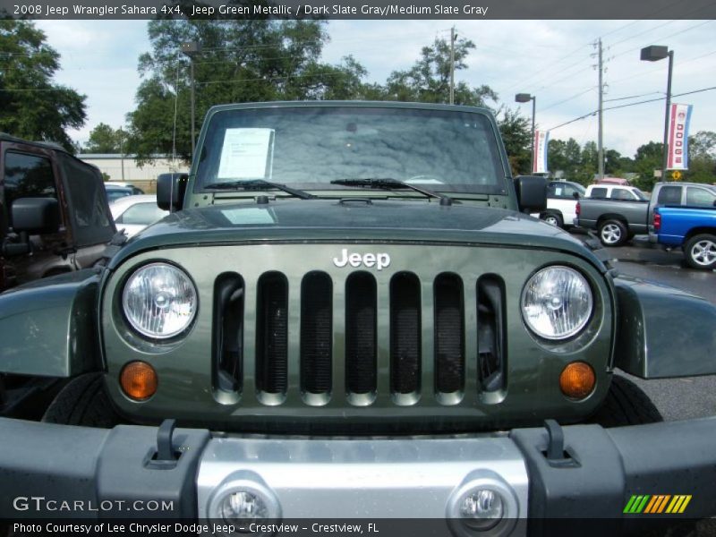 Jeep Green Metallic / Dark Slate Gray/Medium Slate Gray 2008 Jeep Wrangler Sahara 4x4