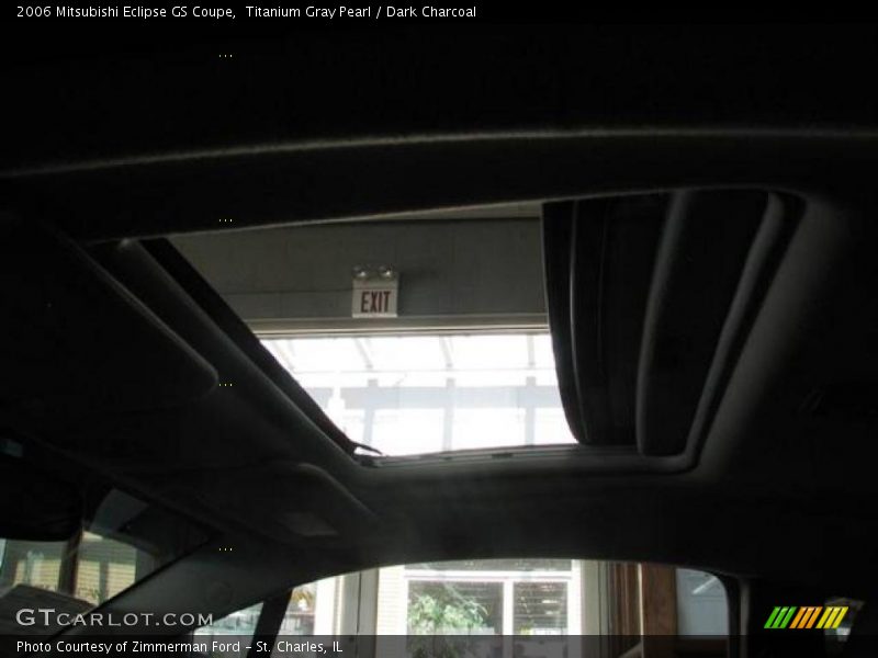 Titanium Gray Pearl / Dark Charcoal 2006 Mitsubishi Eclipse GS Coupe