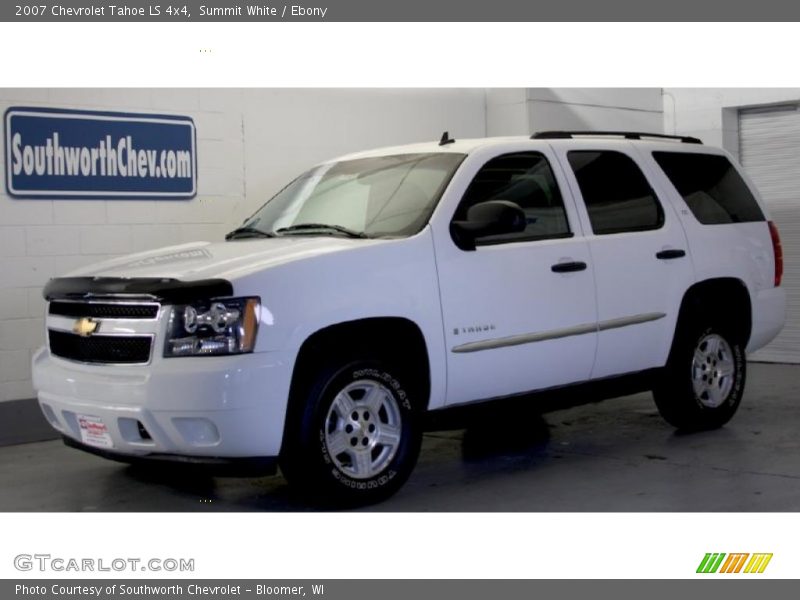 Summit White / Ebony 2007 Chevrolet Tahoe LS 4x4