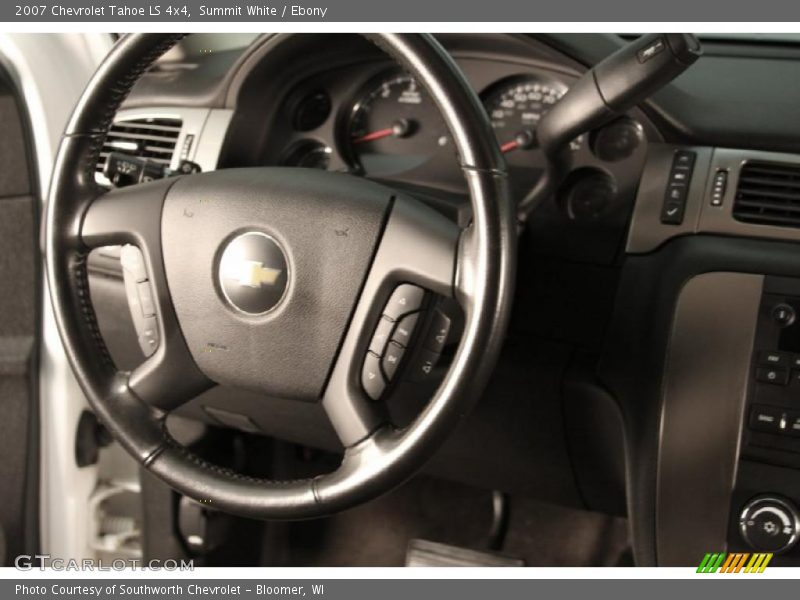 Summit White / Ebony 2007 Chevrolet Tahoe LS 4x4