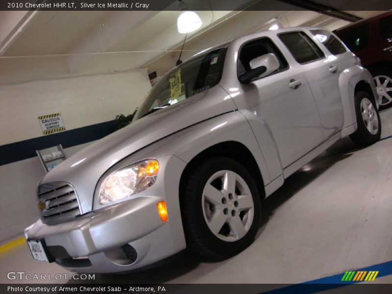 Silver Ice Metallic / Gray 2010 Chevrolet HHR LT