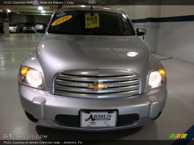 Silver Ice Metallic / Gray 2010 Chevrolet HHR LT