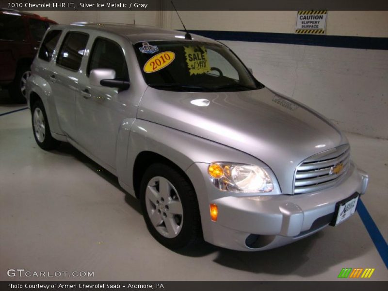 Silver Ice Metallic / Gray 2010 Chevrolet HHR LT