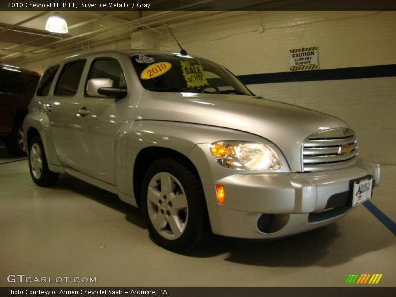 Silver Ice Metallic / Gray 2010 Chevrolet HHR LT
