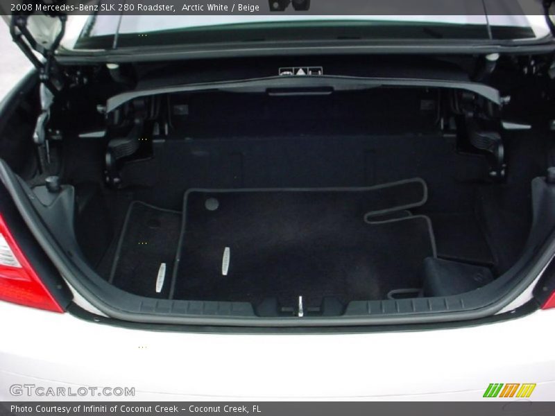  2008 SLK 280 Roadster Trunk